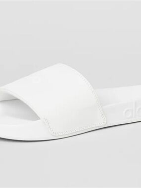 UNISEX (men or women)White Slide Sandal